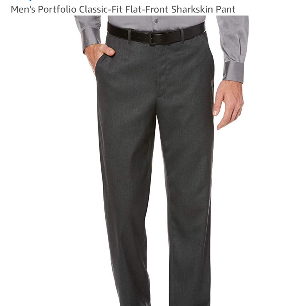 Perry Ellis Portfolio Charcoal Pants